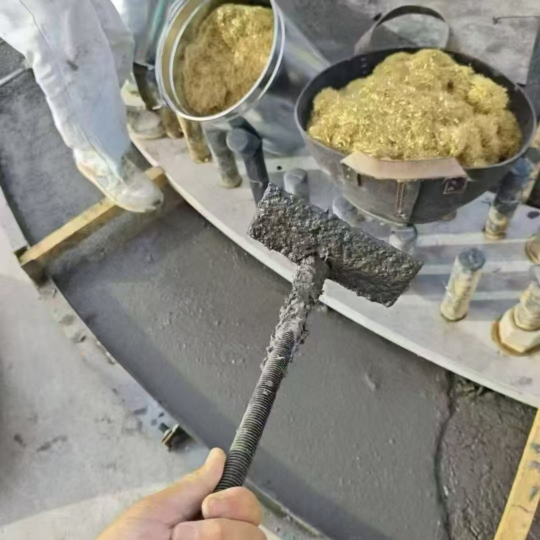 汕头C120钢纤维高强无收灌浆料 轧机压缩机汽轮机发电机锻压设备底座灌浆材料